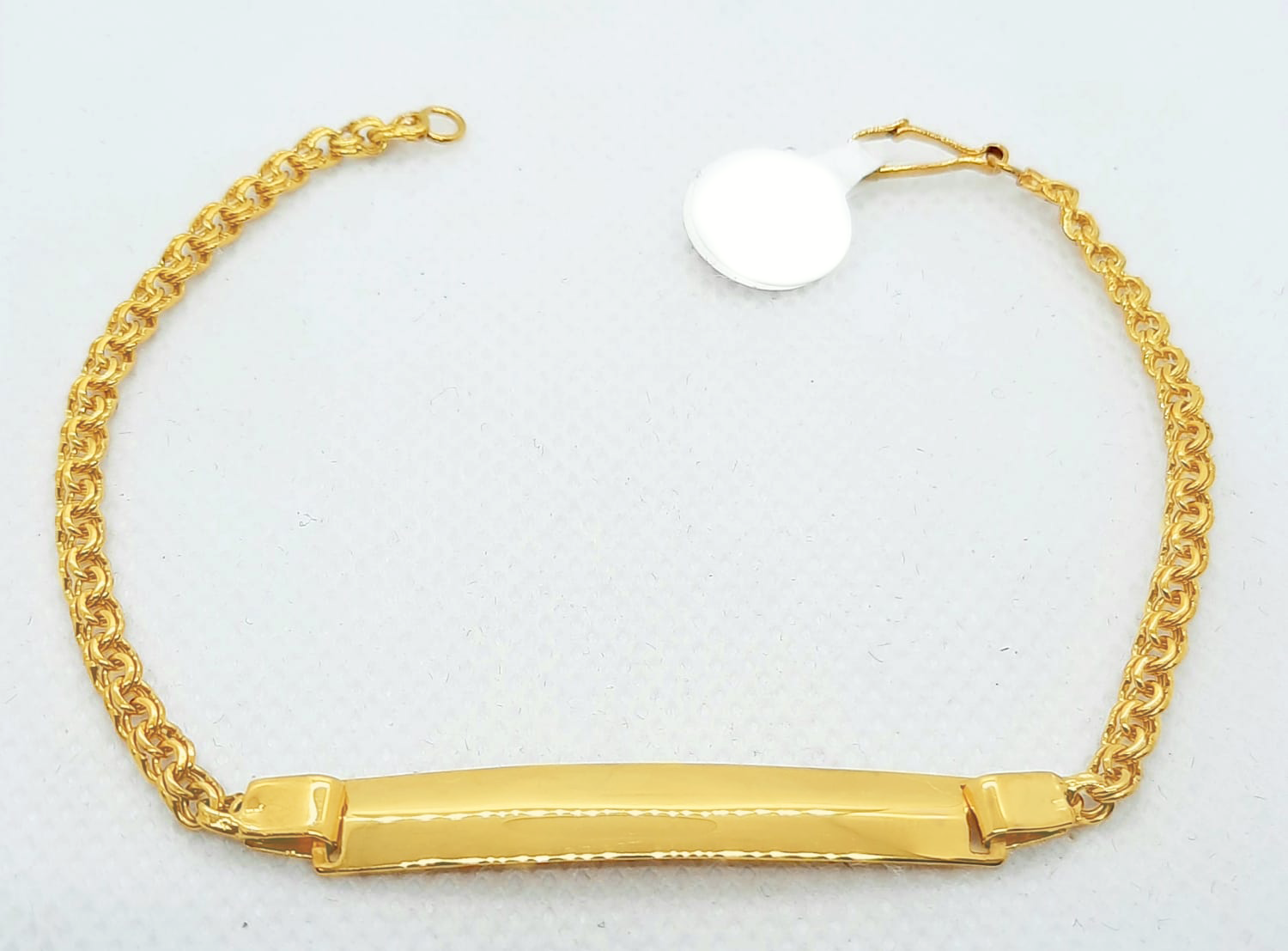 Gold Gent ID Band